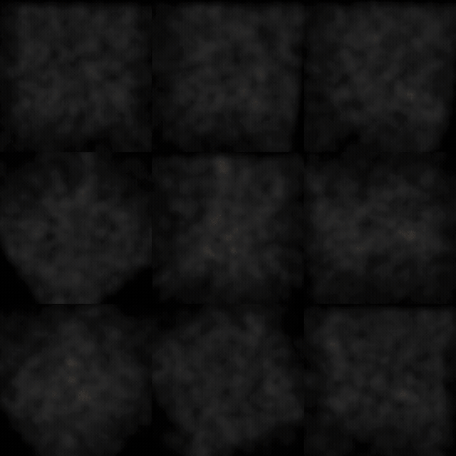 3D Gaussian Splatting training on the Lego scene